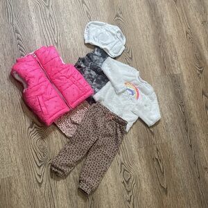 Baby girl clothes bundle Size 24 mo